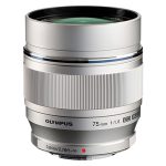 Olympus M.Zuiko ED 75mm f/1.8 Silver
