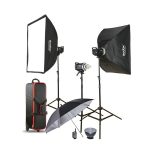 Godox MS300D-KIT – Manual Studio Flash Kit με 3x300Ws με ενσωματωμένη ραδιοσυχνότητα [GD-MS300D-KIT]