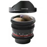 Samyang 8mm T3.8 VDSLR Canon (Hood Detachable) [F1322401101]