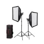 Godox Litemons LA150Bi-K2– 150W LED Light Bi-Color (2800-6500K) Bowens Mount Διπλό Kit [GD-LA150BI-K2