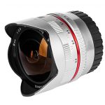 Samyang 8mm fisheye F2.8 Fuji  (Silver) [F1220310102]