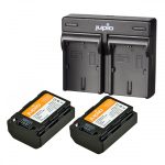 Jupio Kit: 2x Battery NP-FZ100 2040mAh + USB Dual Charger