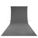 E-Image MB36-GREY – Γκρι Υφασμάτινο Φόντο Μουσελίνας 3x6m [EI-MB36-GREY]