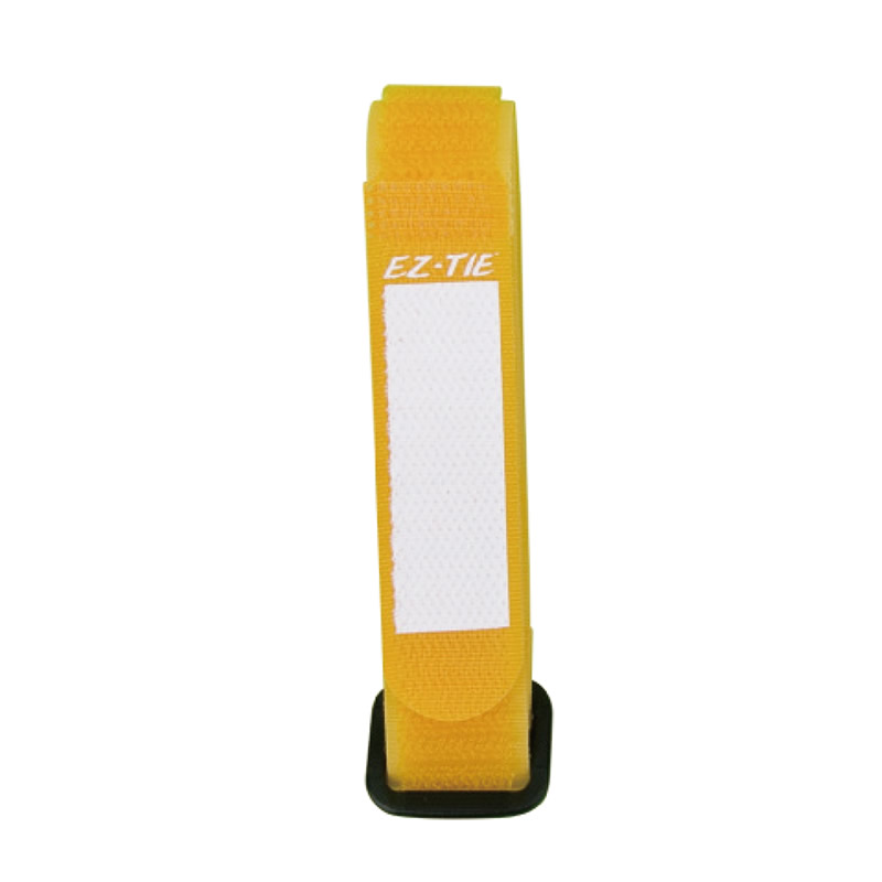 EZ241-Y-b Kupo EZ-241-Y – Αυτοκόλλητο cable grip EZ-TIE (σετ των 10τμχ) Yellow - Image 1