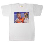 Cotton T-Shirt With Photo Print