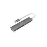 Joby JB01821-BWW USB-C Hub σε USB-A & C PD Γκρί