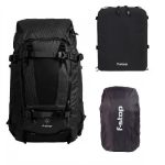 F-stop Tilopa-50L Adventure & Travel Camera Backpack (Anthracite Black) + f-stop Pro ICU (Black, Large) + f-stop Rain Cover (Black, Large) [M116-80-01A]