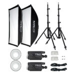 Nanlite NL-FS200-K2 – FS-200 LED διπλό kit (με Softbox, Lightstand) [NL-FS200-2K]