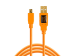 TetherPro USB 2.0 Micro-B 5-Pin Cable (Orange 4.6m)(CU5430ORG)
