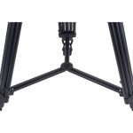 Sirui SH25 Aluminum Video Tripod with Fluid Head - Image 3