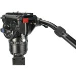 Sirui P-325FS 5-Section Carbon Fiber Tripod with VH-10 Video Head - Image 3