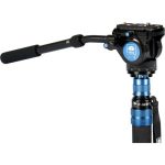 Sirui P-325FS 5-Section Carbon Fiber Tripod with VH-10 Video Head - Image 16
