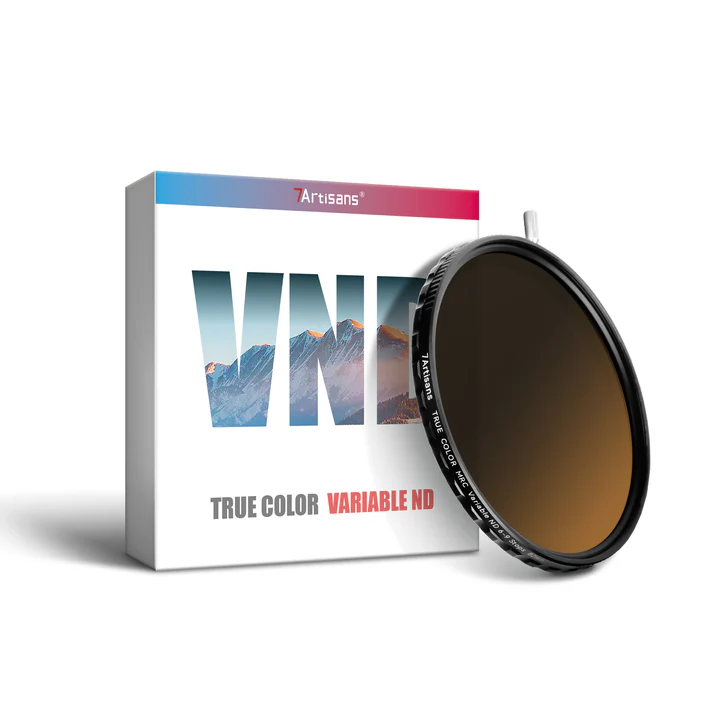 7artisans True Color Variable ND Filter 82mm 6-9 Stop 7Artisans True Color Variable ND Filter 77mm 6-9 Stop - Image 1
