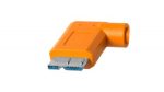 TetherPro USB-C to 3.0 Micro-B Right Angle 4,6m [CUC33R15-ORG] - Image 2