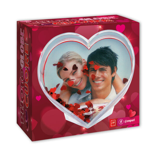 Zep Photo Globe 'Cuore Heart' 9x9cm