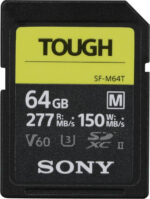 Sony SDXC 64GB SF-M Tough Series UHS-II Memory Card 277Mb/s / 150Mb/s V60