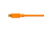TetherPro USB 2.0 Micro-B 5-Pin Cable (Orange 4.6m)(CU5430ORG) - Image 3