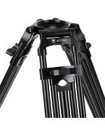 Sirui BCT-3003 Professional 3-Section Aluminum Video Tripod with 100mm Bowl - Image 2