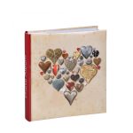 Άλμπουμ Every 'Heart' με θήκες βιβλιοδετημένο - 10x15 cm 200 φωτογραφίες