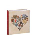 Άλμπουμ Every 'Heart' με θήκες βιβλιοδετημένο - 10x15 cm 200 φωτογραφίες