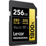 Lexar 256GB Professional 1800x UHS-II SDXC  SD Card Gold series - Image 3