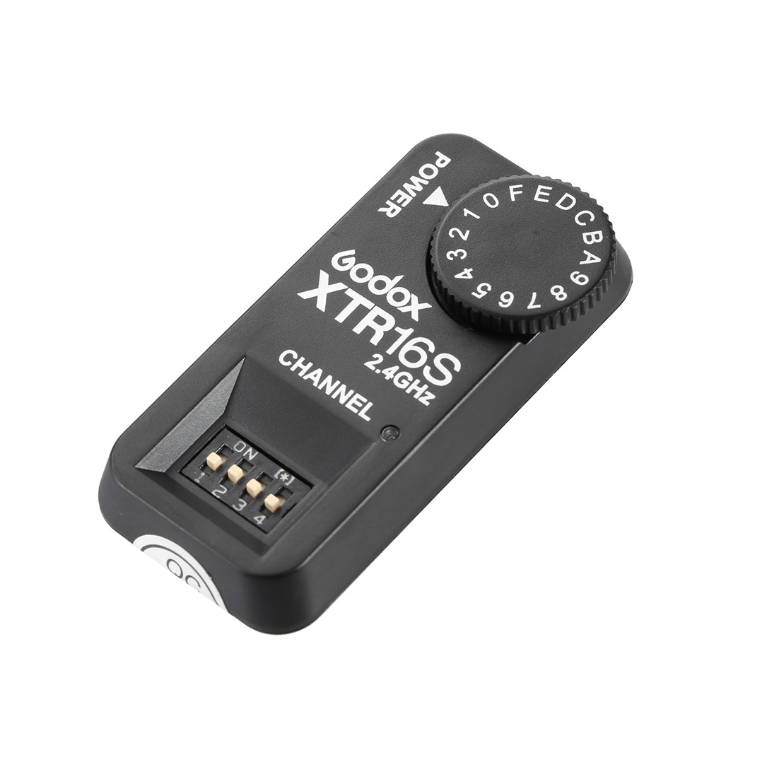 GD-XTR16S-1 Godox XTR-16S – Manual Δέκτης Ραδιοσυχνότητας 2.4GHz για V850/V860 - Image 1