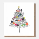 Ευχετήρια κάρτα Caroline Gardner - Colorful Christmas Tree