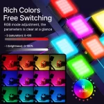Ulanzi VL49 Pro Rechargeable Mini RGB Light (LT001) - Image 6