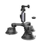 PGYTECH CapLock Τριπλή Βάση Στήριξης με Βεντούζα για Action Camera