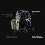 PGYTECH OnePro Focux Backpack (Space Black, 35L) - Image 16