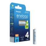 Panasonic Eneloop BK-4MCDE/4BE – Επαναφορτιζόμενες Μπαταρίες AΑΑ (4 τμχ) - Image 2