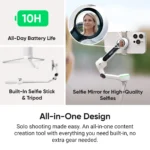 Insta360 Flow 2 Pro Gimbal Creator Bundle - Stone Gray - Image 10