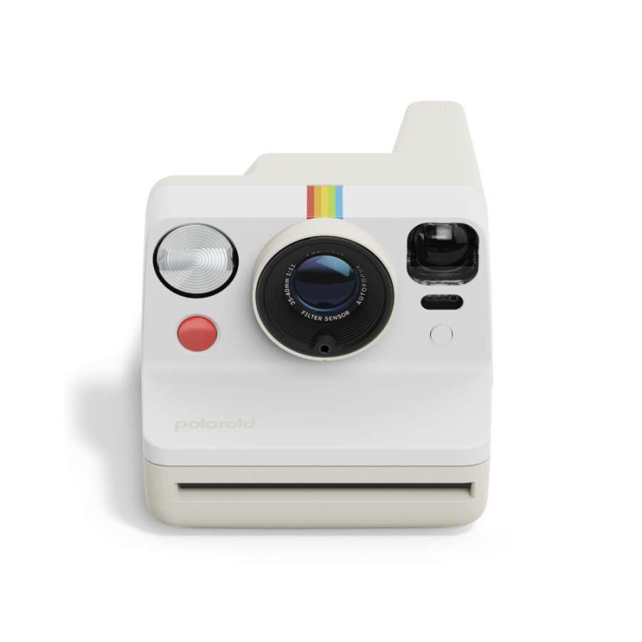 Polaroid Gen 3 Pebble White - Repellas01 Polaroid Now Generation 3 - Pebble White - Image 1