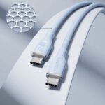 Voltme Powerlink Moss Series CTC 3A/60W 1,0m (blue) – USB-C Cable - Image 3