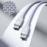 Voltme Powerlink Moss Series CTC 3A/60W 1,0m (grey) – USB-C Cable - Image 4