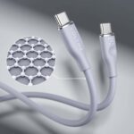 Voltme Powerlink Moss Series CTC 5A/100W 1,8m (grey) – USB-C Cable - Image 3