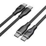 Voltme Powerlink Rugg Series CTC 3A/60W 1,0m (black) – USB-C Cable
