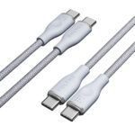 Voltme Powerlink Rugg Series CTC 3A/60W 1,0m (grey) – USB-C Cable