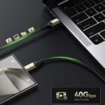 Voltme Powerlink Utron Series CTC 5A/240W 1.2m (black) – USB-C Cable - Image 4