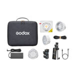 Godox ML100R K3 – Portable RGB LED Light 100W (1800-10000K) – Kit 3