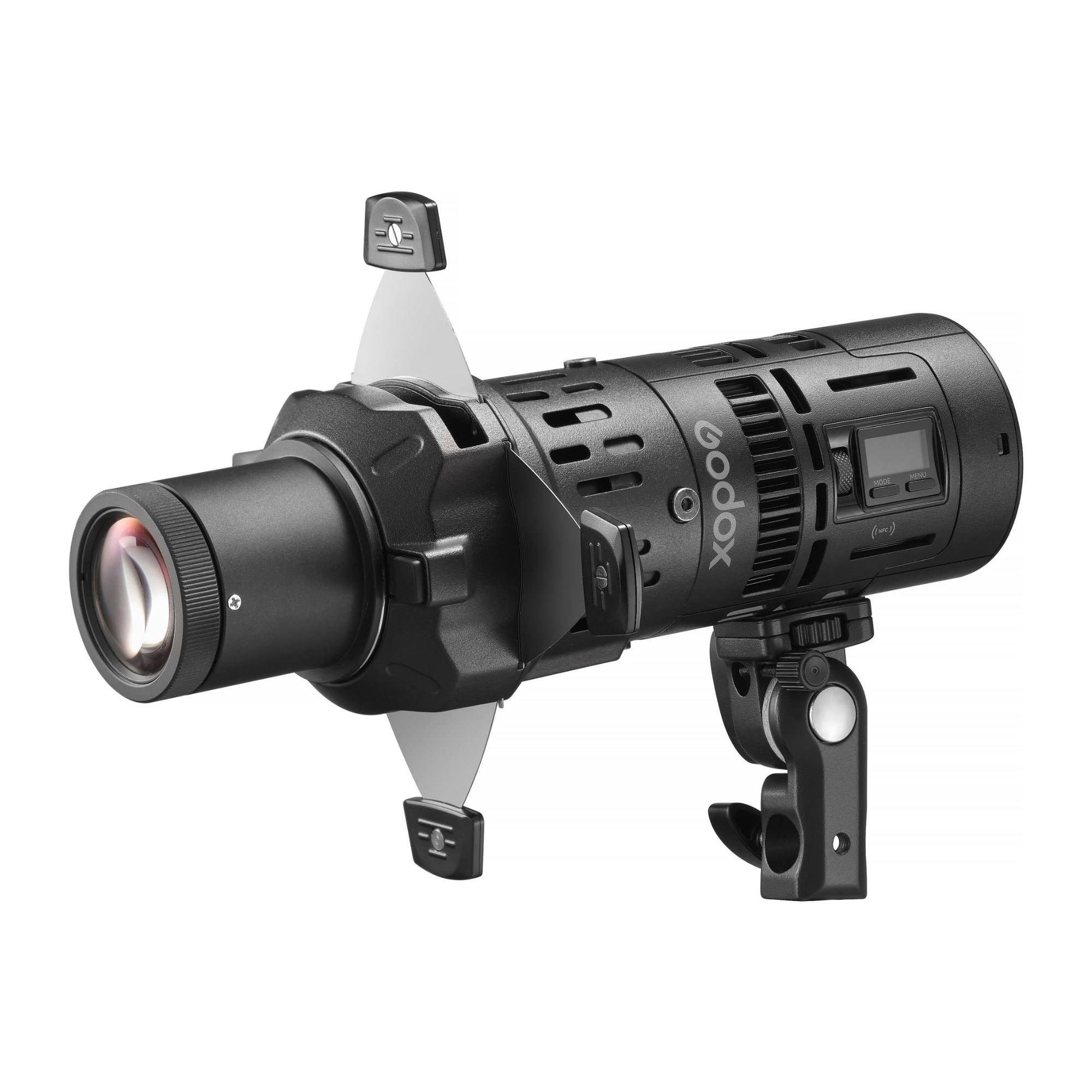 Godox RS60R 1K - Repellas01 Godox RS60R 1K – Portable 60W Full Color RGB LED 1 Light KIT with Projection system SP36K - Image 1
