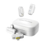 Hollyland LARK A1 Combo (Ivory White) – Wireless Microphone (2TX + 1RX)