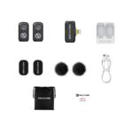 Hollyland LARK A1 Mini Duo Lightning (Space Grey) – Wireless Microphone (2TX + 1RX) - Image 3