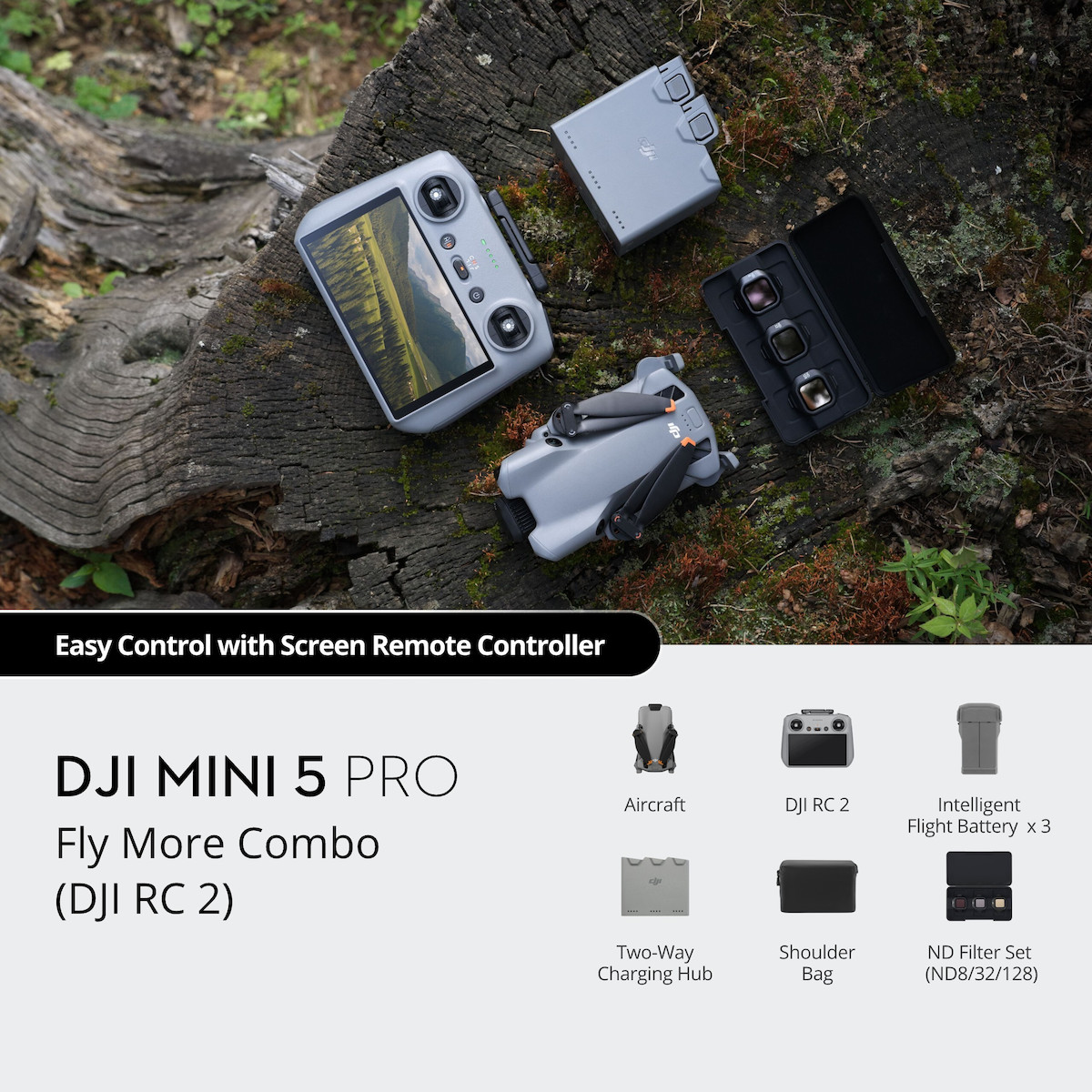 DJI Mini 5 Pro Fly More Combo Drone (DJI RC 2) - Image 10