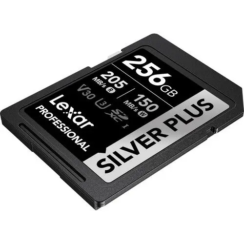 Lexar 256GB Silver Plus UHS-I SDXC Professional Memory Card - Image 4