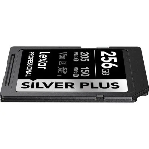 Lexar 256GB Silver Plus UHS-I SDXC Professional Memory Card - Image 5
