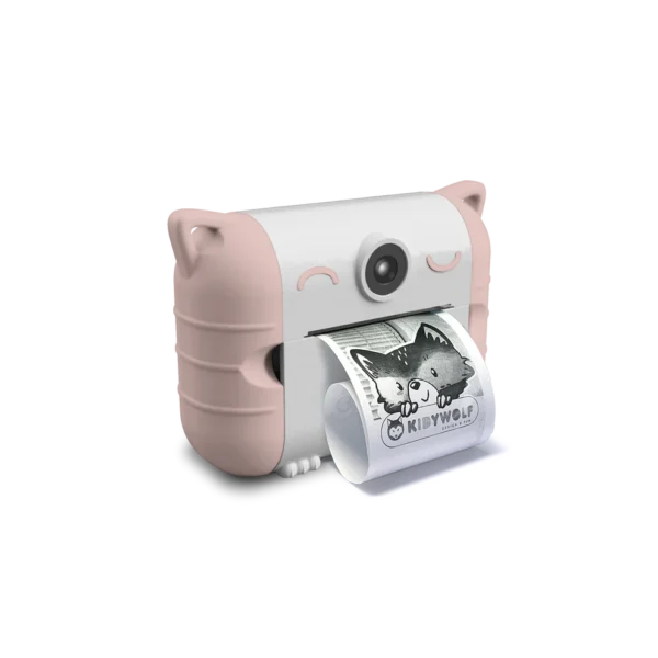 KidyWolf - KidyPrint Kids Camera With Thermic Printer