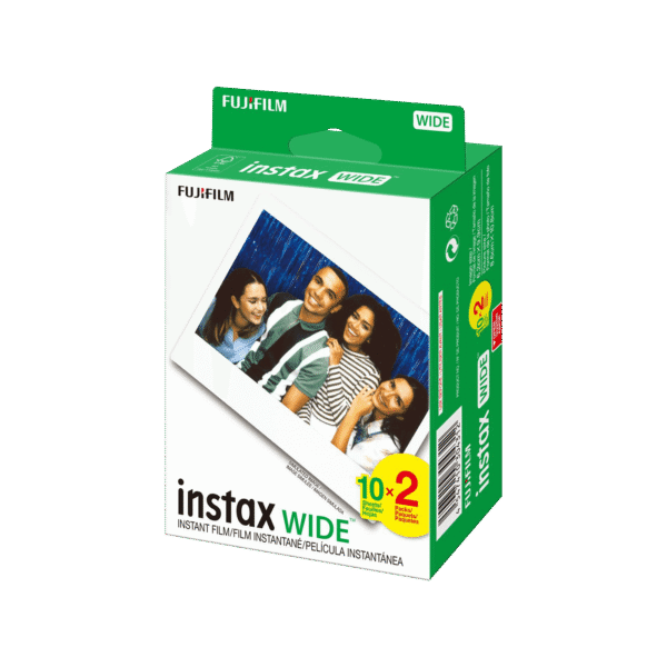 Fujifilm Instant Film White Square - 20 Sheets