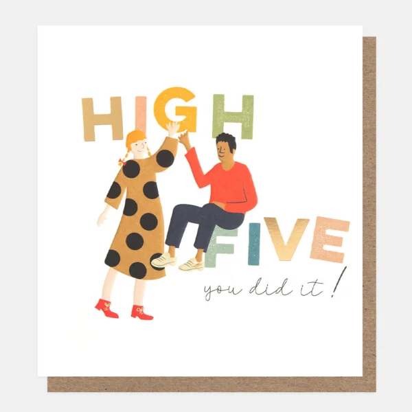 High Five Congratulations Card