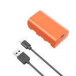 SmallRig 4971 Battery for Sony NP-F550 with USB-C (Orange) - Image 3